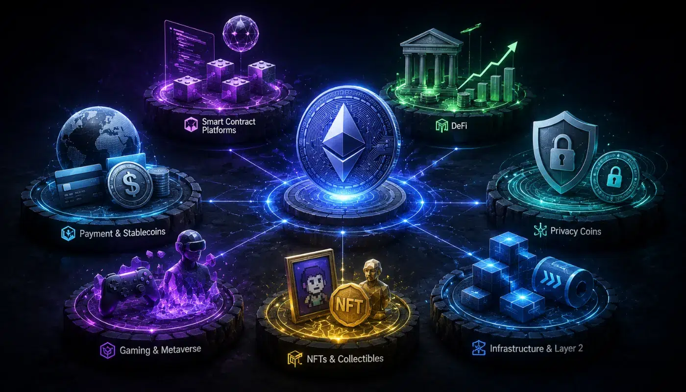 Buy Altcoins the Right Way: 8 Essential Categories and 5 Critical Steps 13 Altcoin Categories