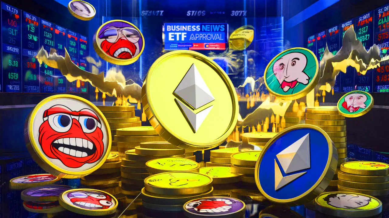 Ethereum Meme Coins Rally to New Highs on Hopes of Ethereum ETF Approval