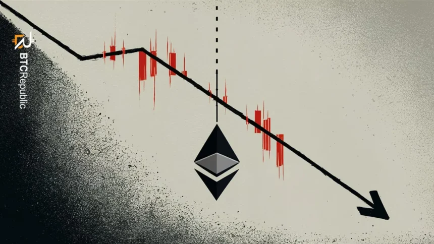 ETH Price Drops