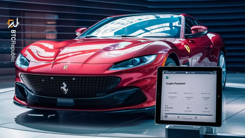 Ferrari To Accept Crypto