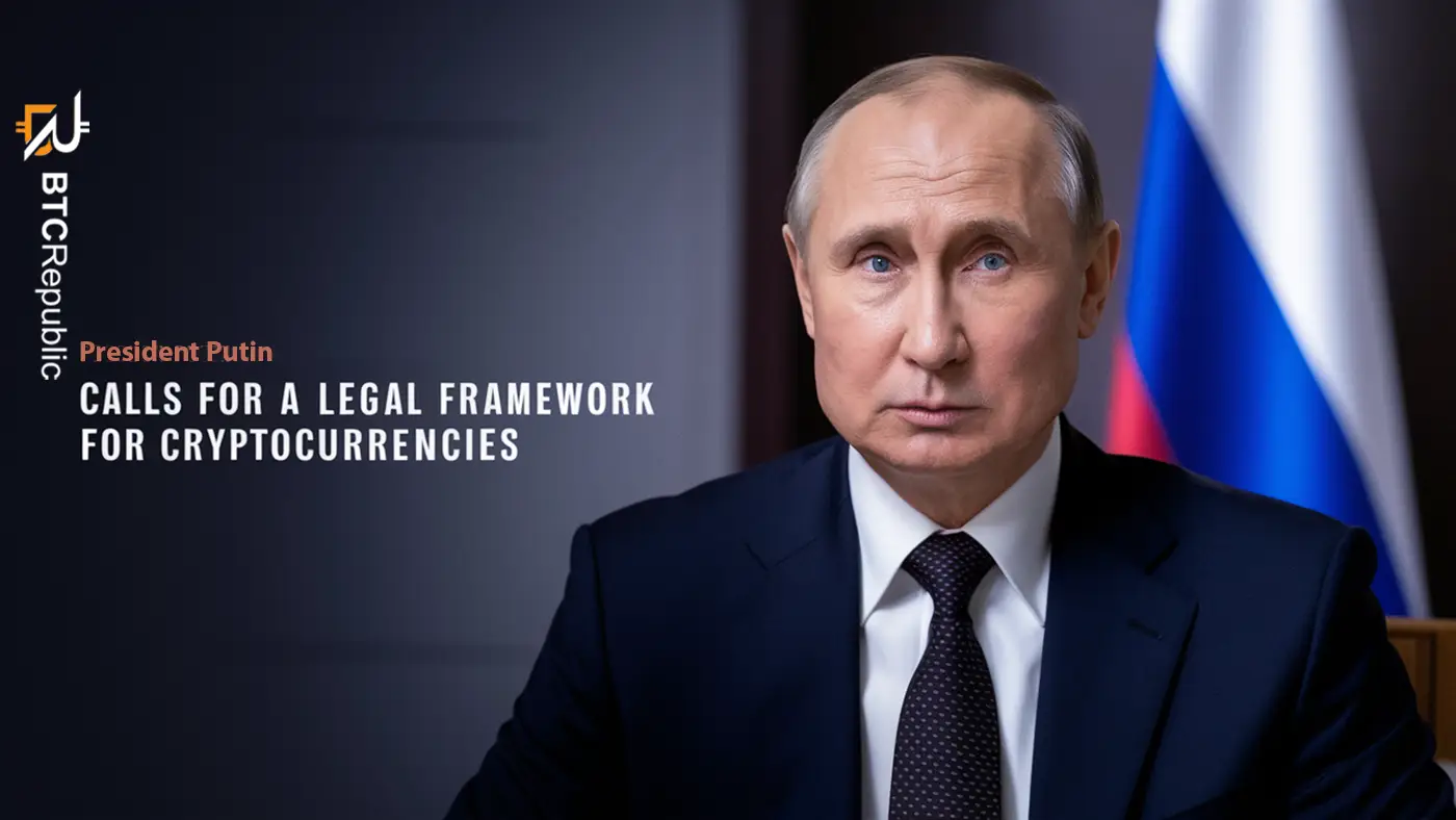 Russia’s Putin Highlights Need For a Crypto Legal Framework 