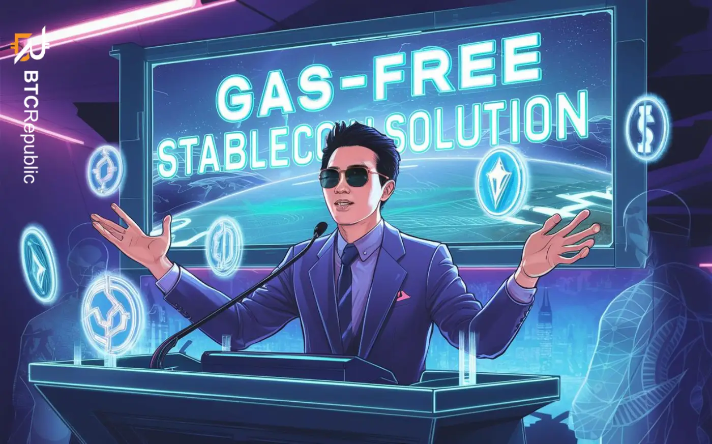 TRON Founder Justin Sun Announces A Gas-Free Stablecoin Solution