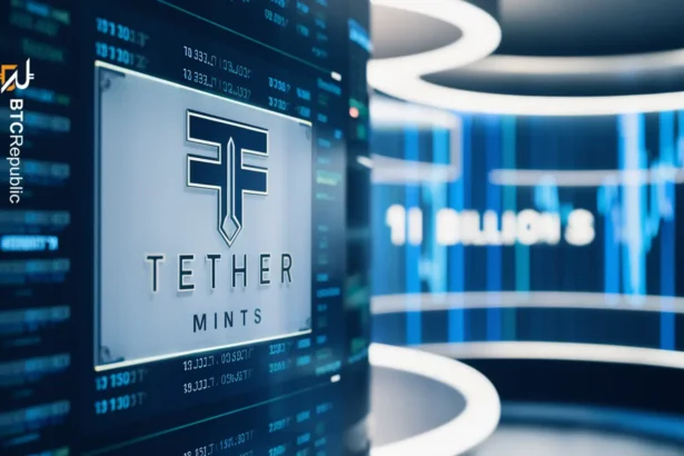 Tether Mints 1B USDT To Replenish Tron Network as Crypto Market Rallie