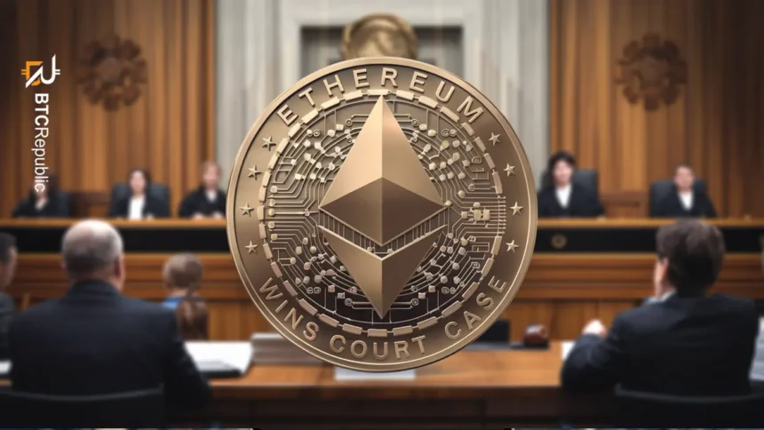 Crypto Law Firm Loses Fight To Mandate SEC Decision On Ether
