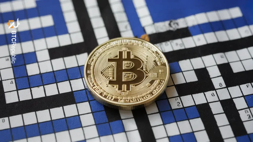 Digital Container Associated With Bitcoin Crossword Puzzle Turns Heads
