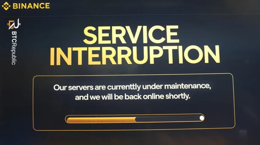 Binance Announces Service Interruption Ahead Of Changpeng Zhao’s Release 11 Binance Announces Service Interruption Ahead Of Changpeng Zhao’s Release