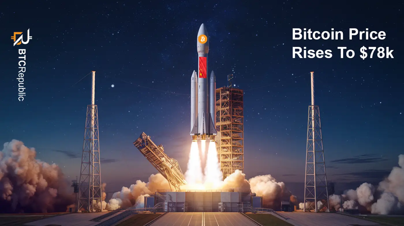 Bitcoin Price Rises To $78k