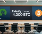 Fidelity Moved 4,000 BTC From One Of Its Main Wallets After ETF Outflows