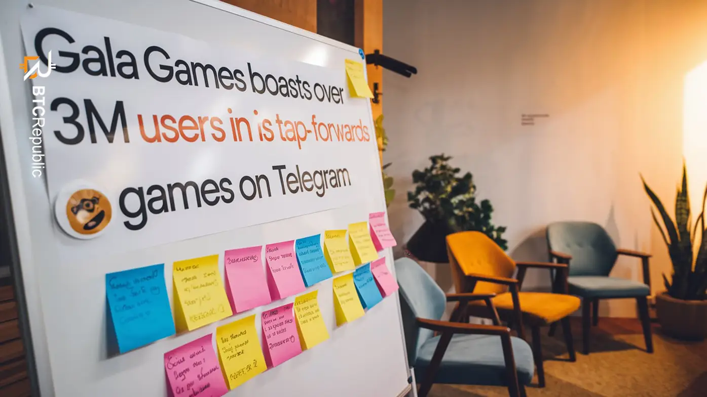 Gala Games Boasts Over 3M Users In Its Tap-for-rewards Games On Telegram