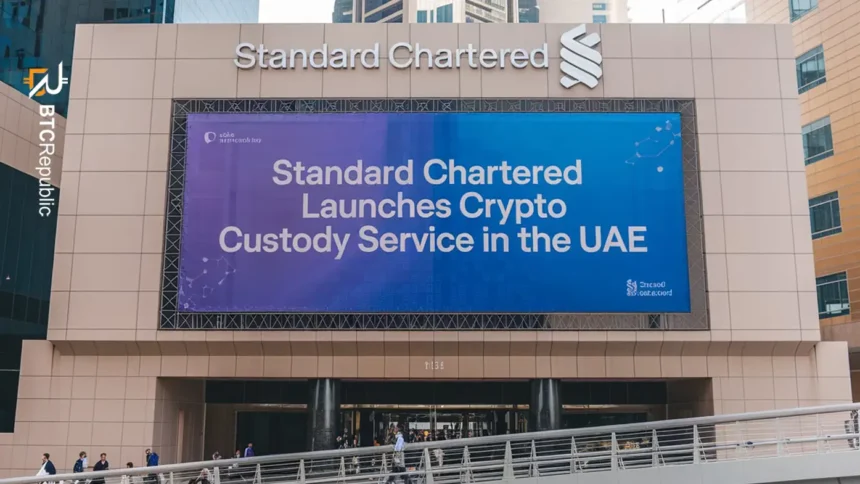 Standard Chartered Launches Crypto Custody Service In The UAE