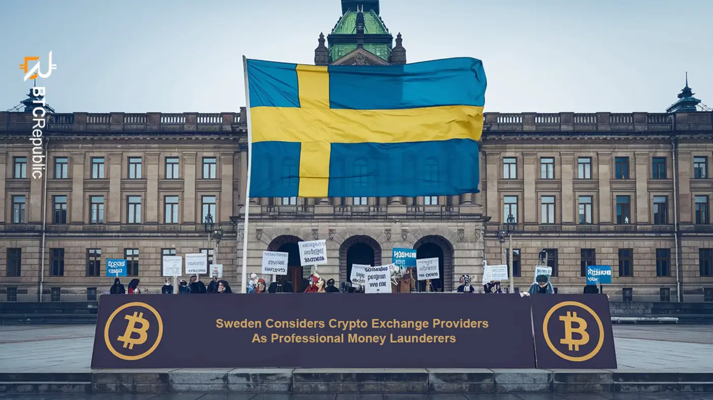 Sweden Considers Crypto Exchange Providers As Professional Money Launderers