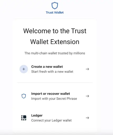 Creating a New Wallet