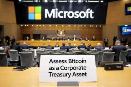 Microsoft Asks Shareholders To Vote On Whether To Assess Bitcoin As A Corporate Treasury Asset