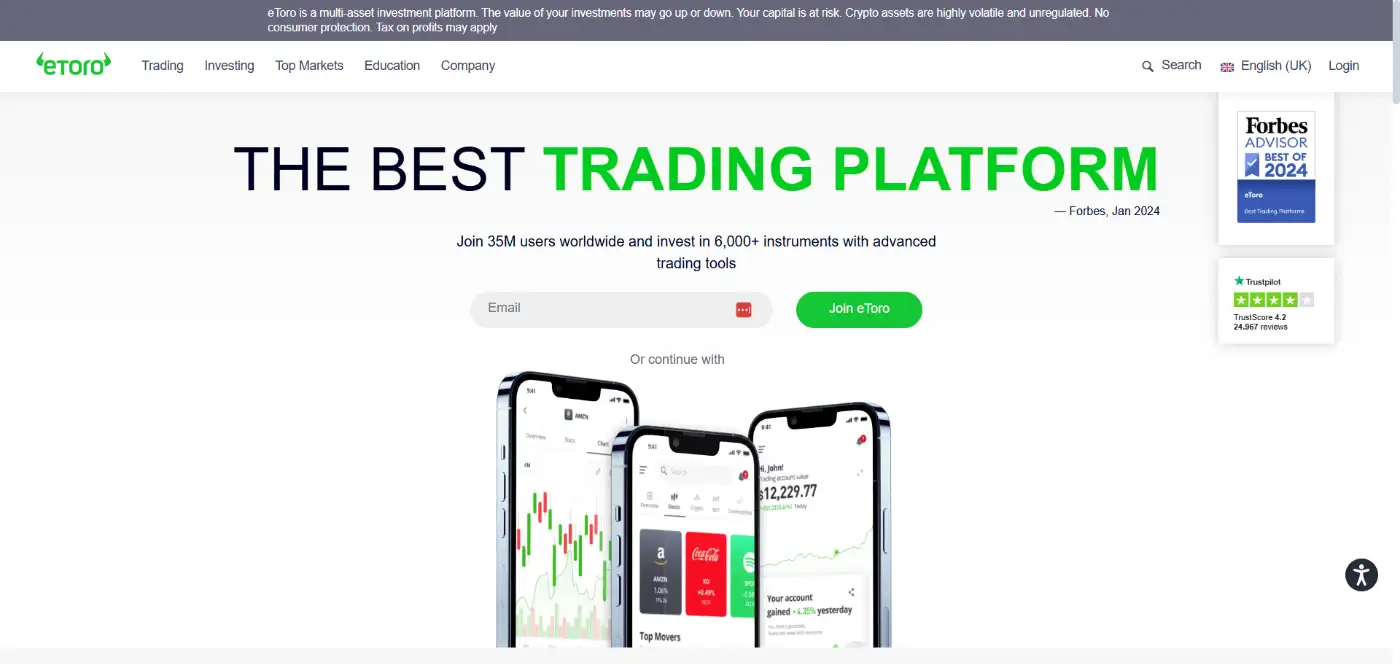 eToro