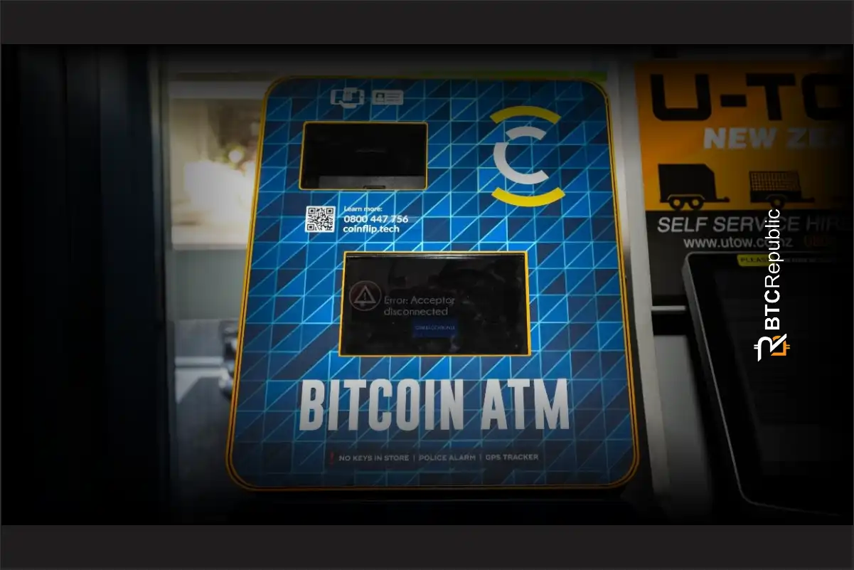 New Zealand Bans Crypto ATMs In Crackdown On Criminal Cash Conversions