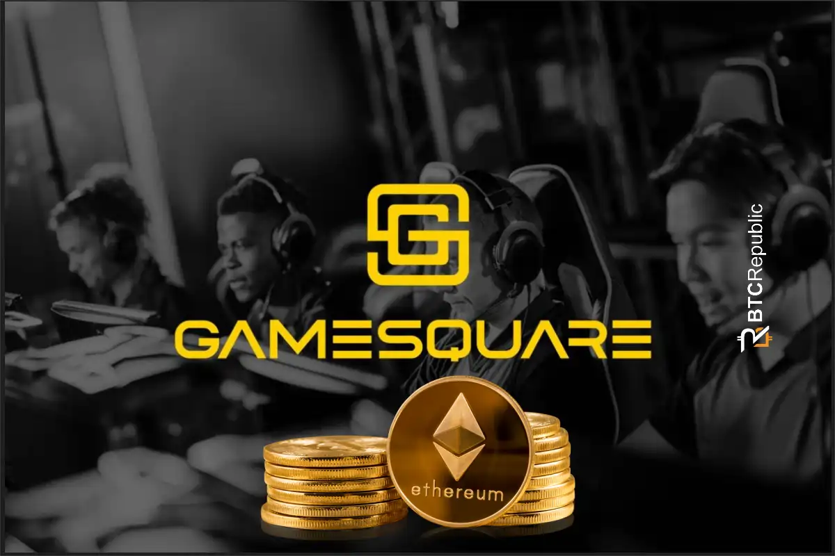 GameSquare Invests $5M in Ethereum to Launch New Treasury Strategy