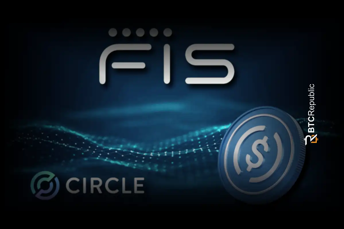 Fortune 500 Fintech Giant FIS Partners with Circle to Bring USDC Payments to US Banks