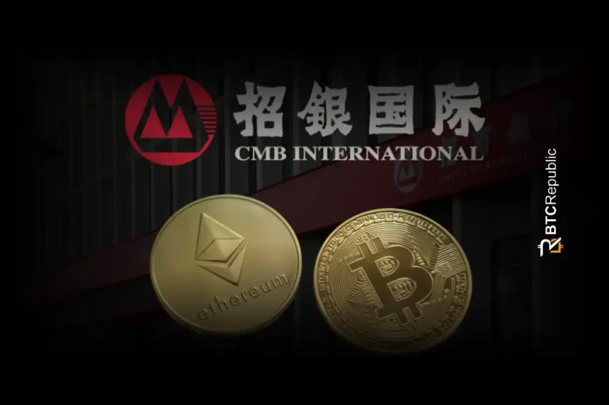China Merchants Bank Subsidiary, CMB International, Launches Crypto Exchange In Hong Kong 11 China Merchants Bank Subsidiary, CMB International, Launches Crypto Exchange In Hong Kong
