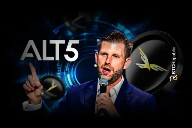 WLFI Price Dips 7% As Eric Trump Leaves World Liberty Treasury Company ALT5 Sigma