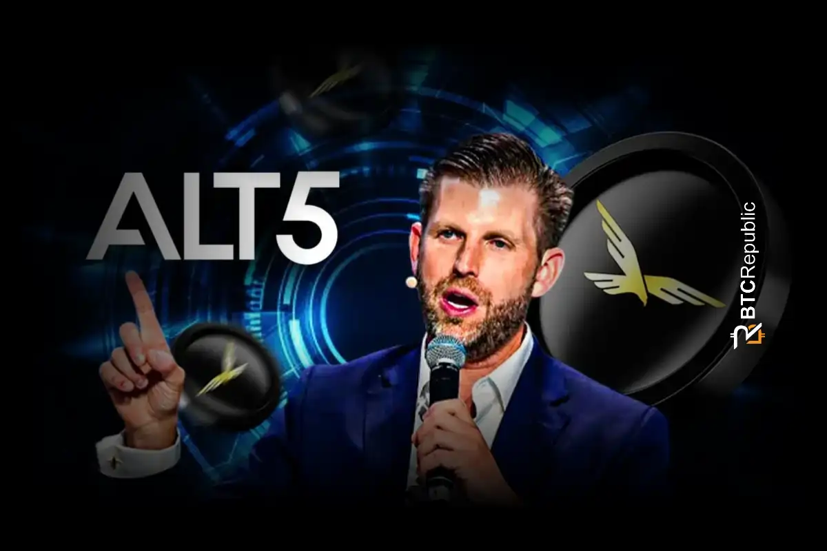 WLFI Price Dips 7% As Eric Trump Leaves World Liberty Treasury Company ALT5 Sigma