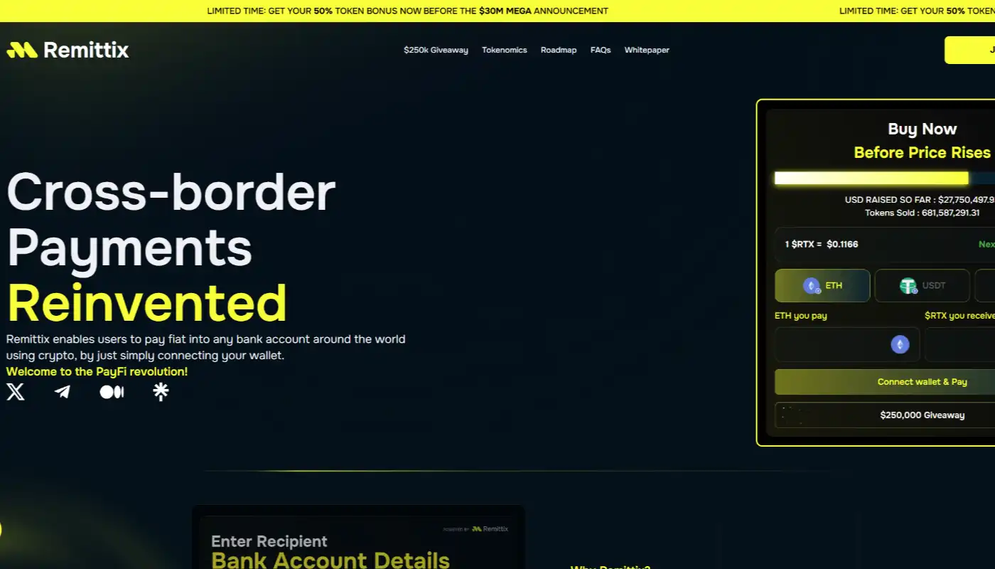 Remittix (RTX)
