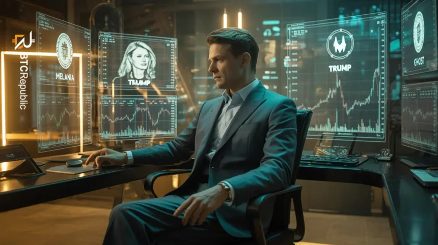 Trader Who Profited $13M from TRUMP, MELANIA, and HARRYBOLZ Secures 2.9M GHOST Tokens