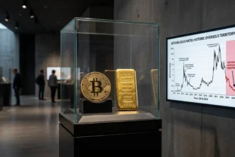 Bitcoin Hits Oversold Level Against Gold in History, Fueling Hopes of a Major Rally