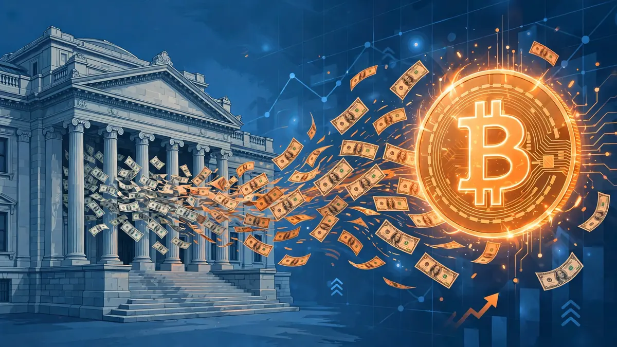 Treasury bond buybacks pushing investor money toward bitcoin