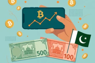Buying Bitcoin in Pakistan with a smartphone and rupee notes