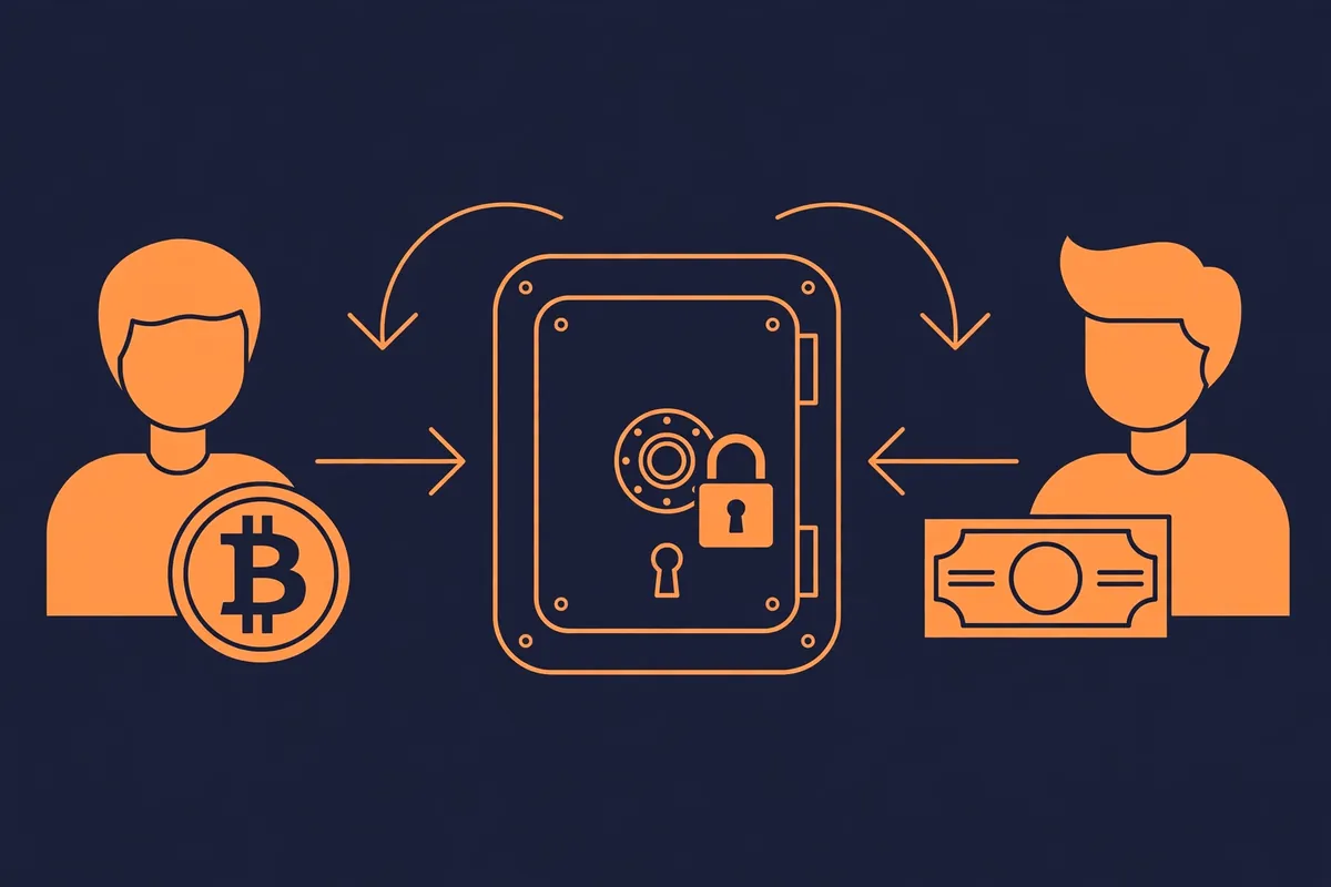 Bisq escrow and security deposit explained for a first trade